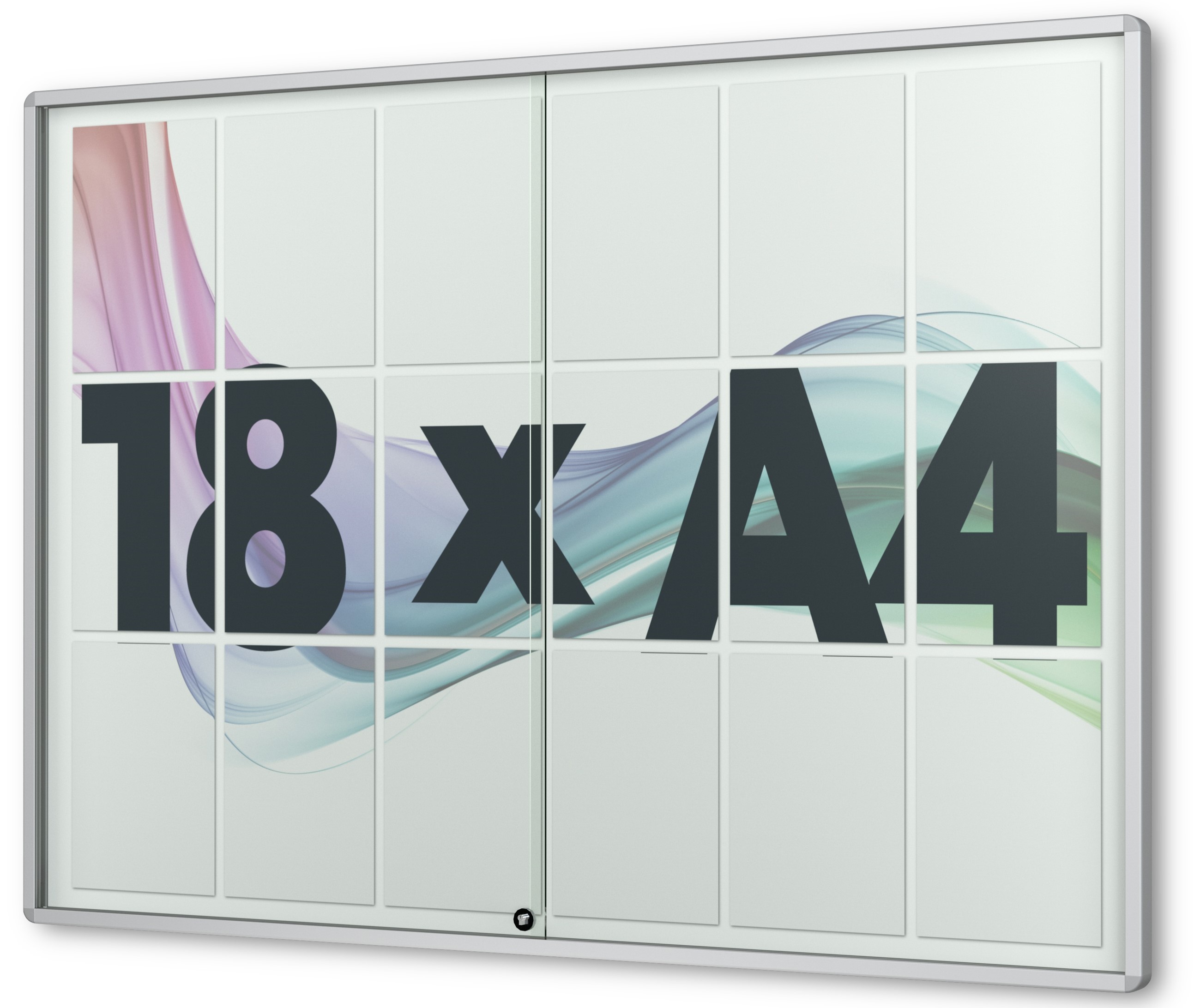 Flachschaukasten Nexus mit Schiebetüren Flachschaukasten Nexus mit Schiebetüren